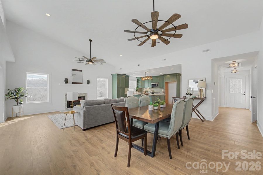Furnished interior view inside a new home in , Tuckasegee (Image 5).