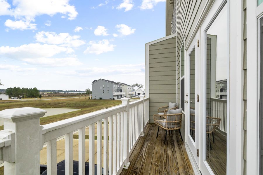 Exterior details and patio area of a home in , Moncks Corner (Image 4). Exterior details and patio area of a home in , Moncks Corner (Image 4).