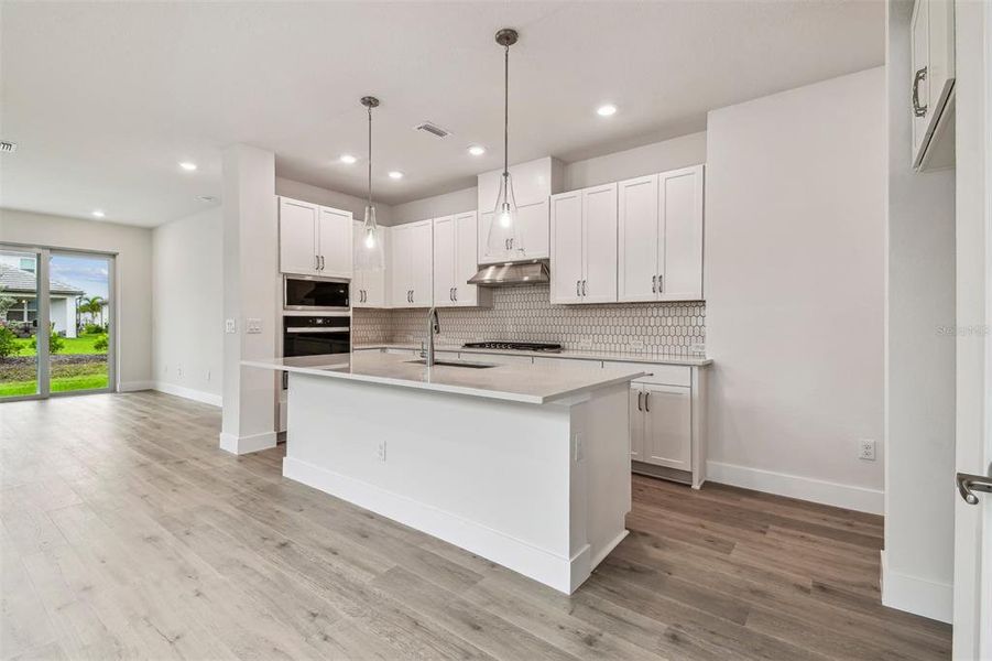 Furnished interior view inside a new home in Vistera of Venice – Garden Series, Nokomis (Image 18).