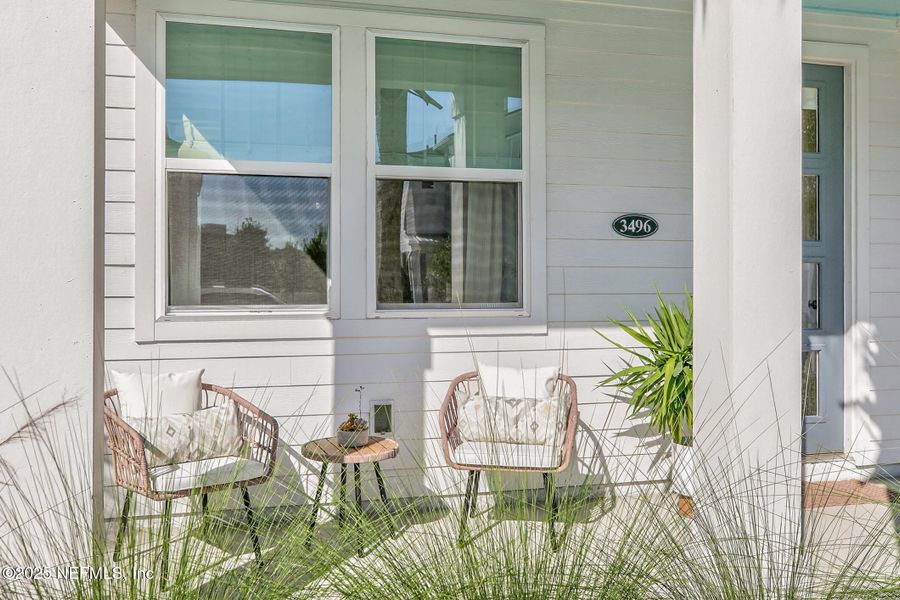 Exterior details and patio area of a home in , Jacksonville (Image 2).