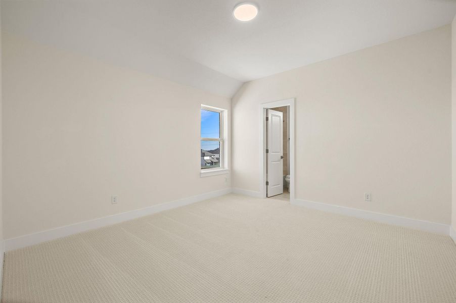 Spacious, unfurnished interior of a new home in Blackhawk in Pflugerville, Pflugerville (Image 33).