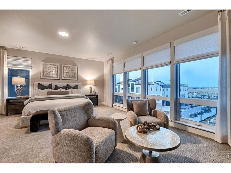 Furnished interior view inside a new home in Baseline, Broomfield (Image 29).