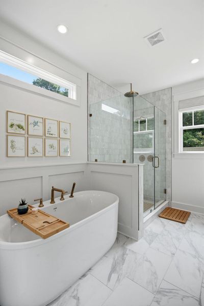 Furnished interior view inside a new home in , Mount Pleasant (Image 16).
