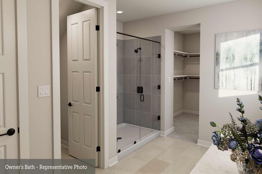 The Courtney - Owner's Bath The Courtney - Owner's Bath