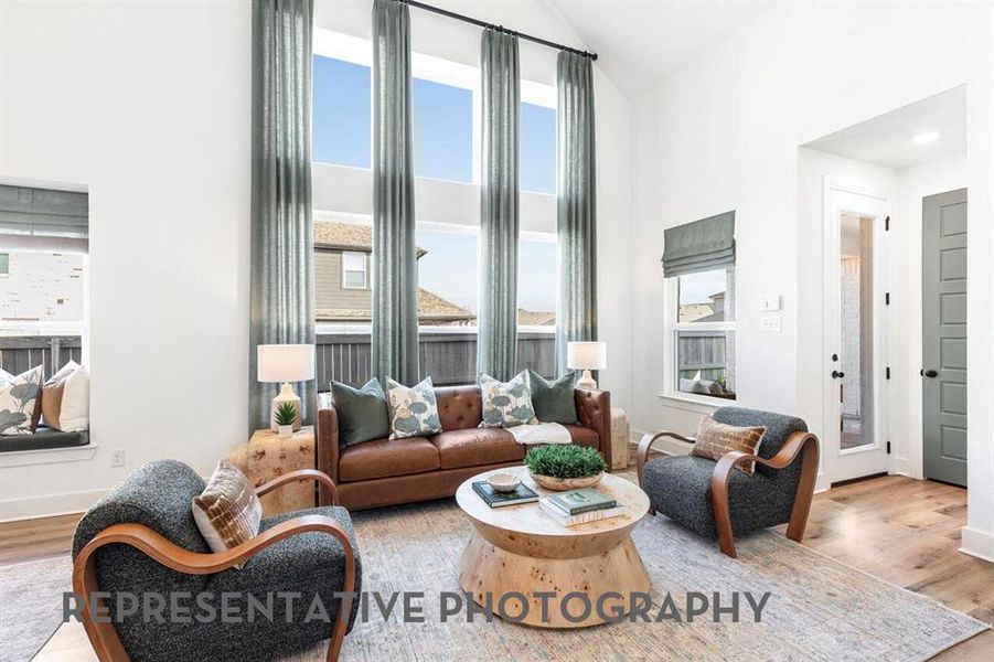Furnished interior view inside a new home in Wellington, Haslet (Image 15).