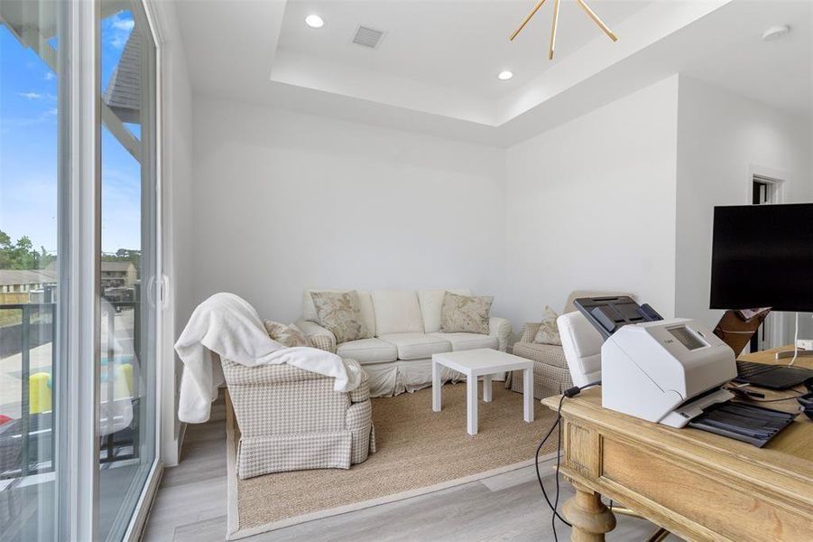 Furnished interior view inside a new home in , Houston (Image 14).