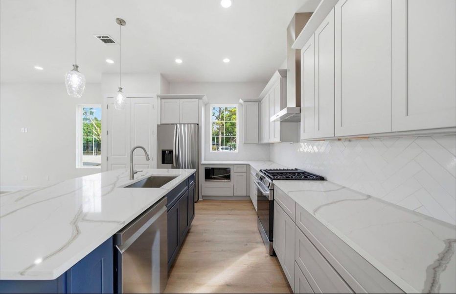 Furnished interior view inside a new home in , Houston (Image 4). Furnished interior view inside a new home in , Houston (Image 4).