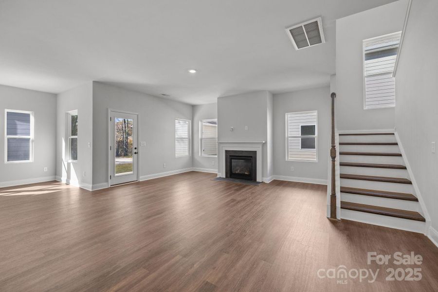 Spacious, unfurnished interior of a new home in Arbor Village, Matthews (Image 22).