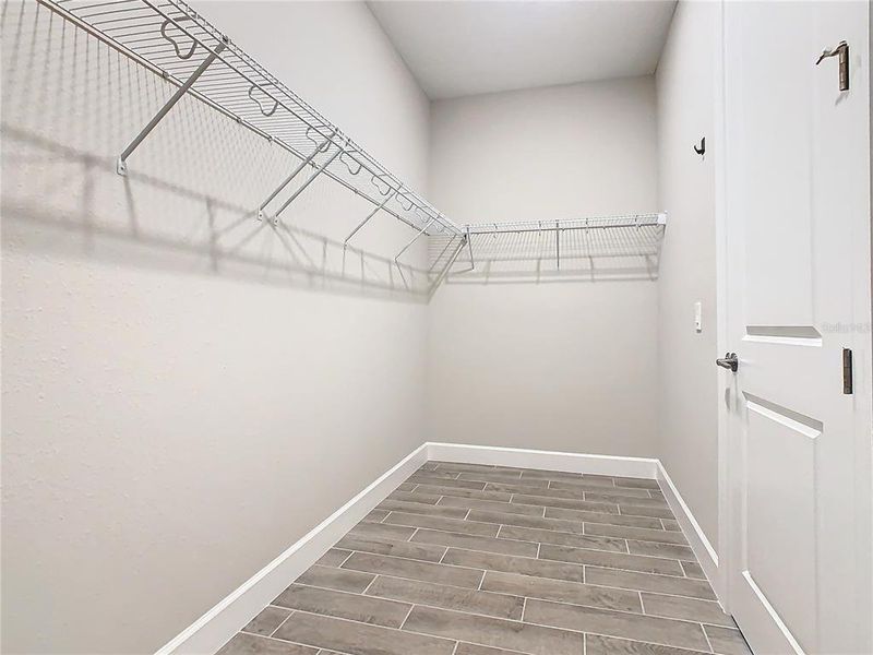 Spacious Walk-In Closet