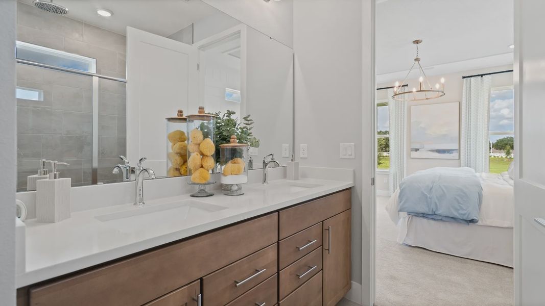 Furnished interior view inside a new home in Trailside, Mount Dora (Image 40).