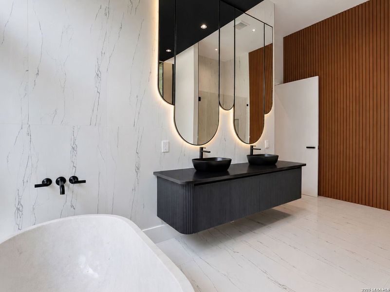 Furnished interior view inside a new home in , San Antonio (Image 17).