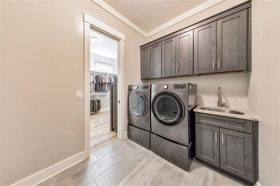 Furnished interior view inside a new home in , Woodstock (Image 46).