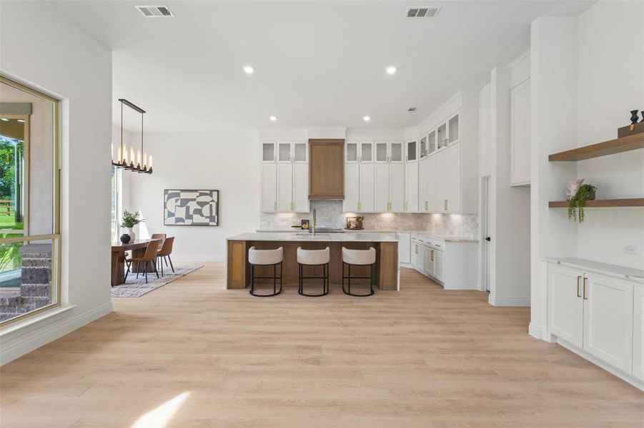 Furnished interior view inside a new home in , Rowlett (Image 30).