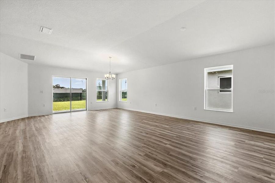 Spacious, unfurnished interior of a new home in Reserve at Forest Lake II, Lake Wales (Image 13). Spacious, unfurnished interior of a new home in Reserve at Forest Lake II, Lake Wales (Image 13).