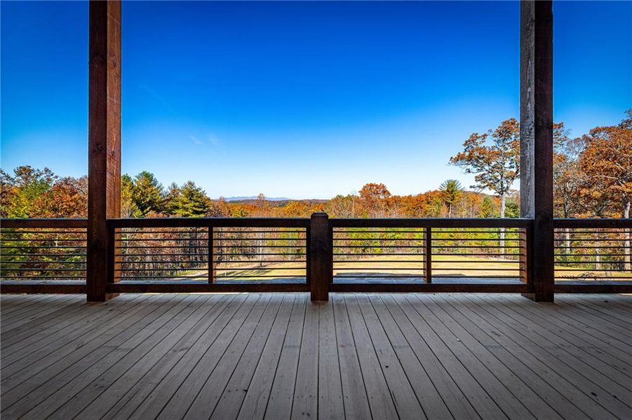 Exterior details and patio area of a home in , Blue Ridge (Image 4).