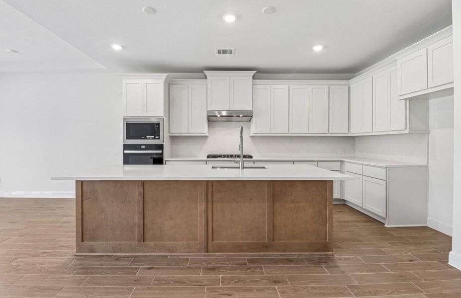 Furnished interior view inside a new home in WILDTREE 50', Montgomery (Image 5).