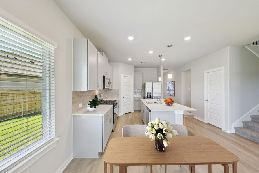 Photo is not of the actual home but is an inspirational photo of builder’s model home and may depict options, furnishings, and/or decorator features that are not included.