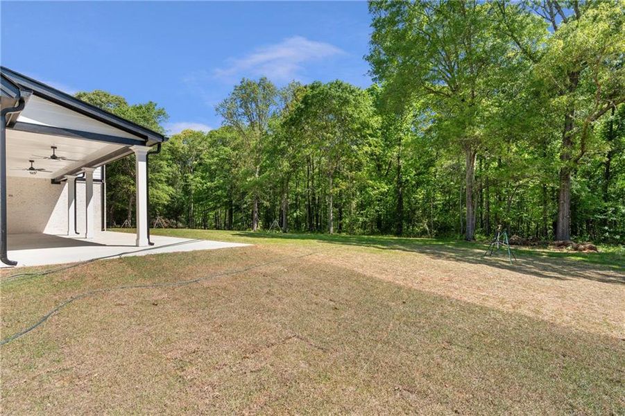 Exterior details and patio area of a home in , Covington (Image 3).