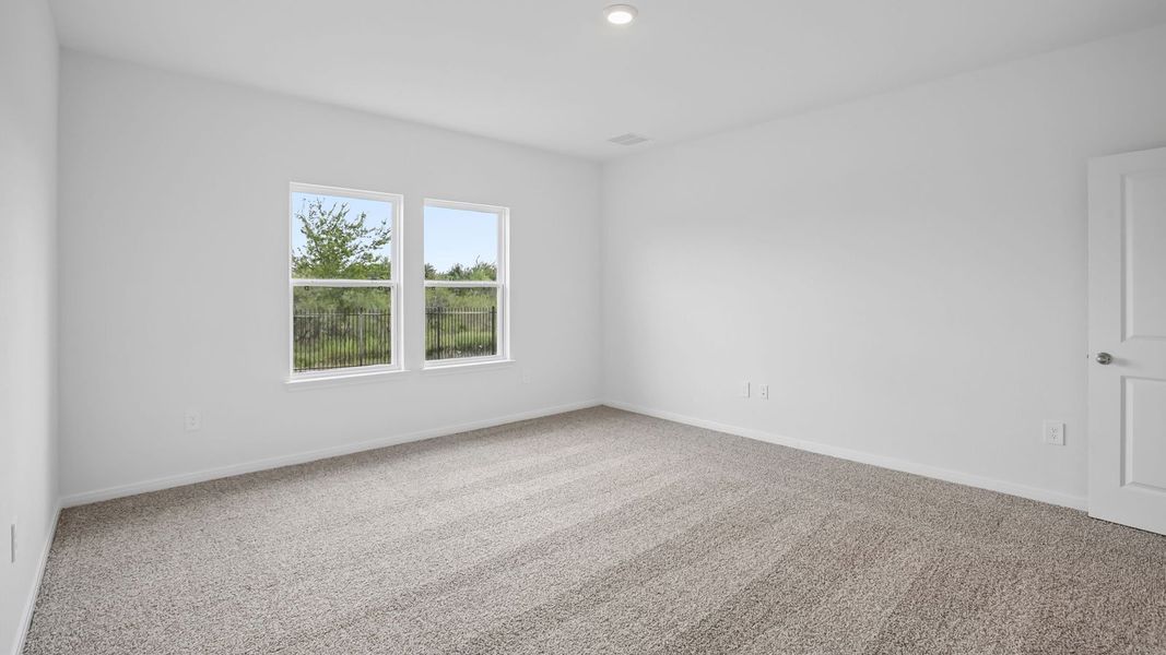 Spacious, unfurnished interior of a new home in Prairie Lakes, Buda (Image 31).