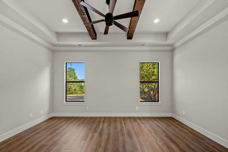 Spacious, unfurnished interior of a new home in , Canyon Lake (Image 17). Spacious, unfurnished interior of a new home in , Canyon Lake (Image 17).