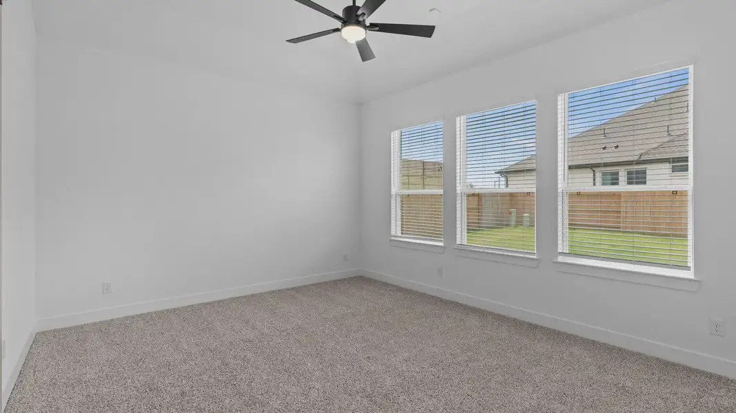 Spacious, unfurnished interior of a new home in Elyson 60's, Katy (Image 28). Spacious, unfurnished interior of a new home in Elyson 60's, Katy (Image 28).