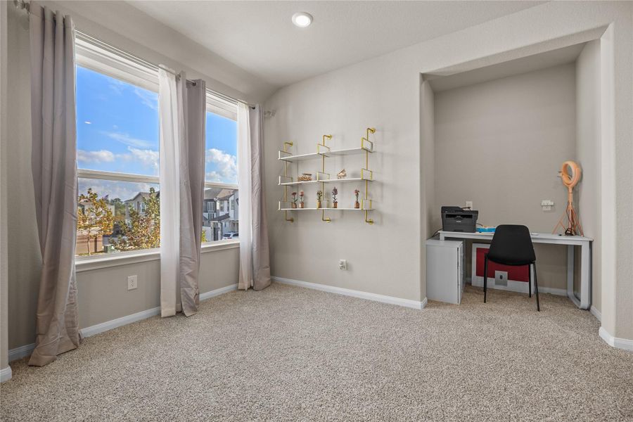 Furnished interior view inside a new home in , Houston (Image 37).