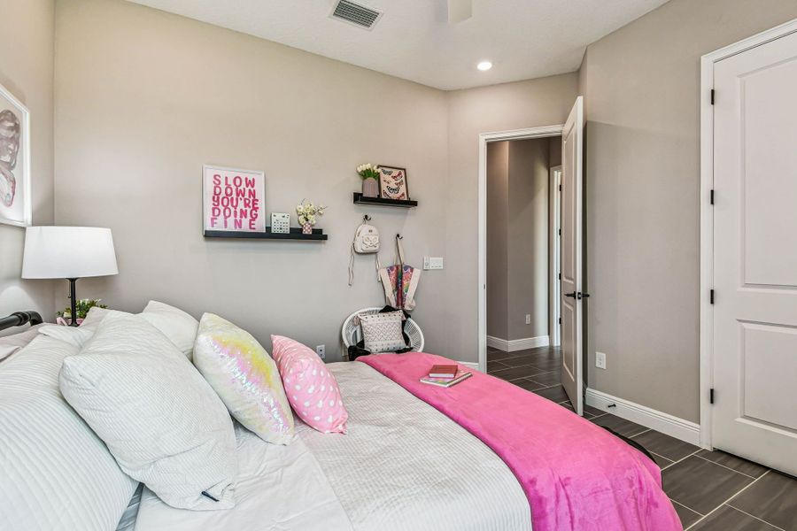 Furnished interior view inside a new home in River Preserve Estates, Parrish (Image 60).