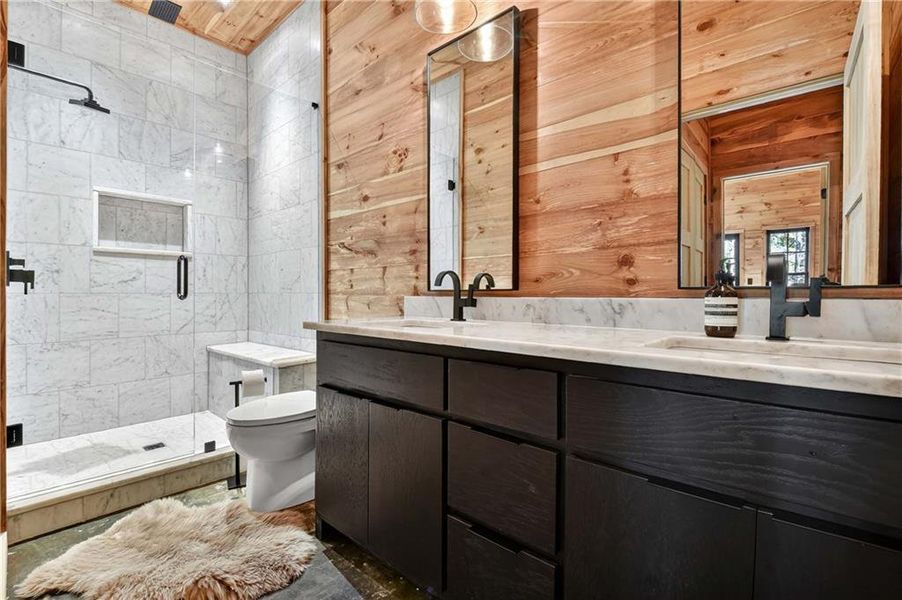 Furnished interior view inside a new home in , Blue Ridge (Image 15). Furnished interior view inside a new home in , Blue Ridge (Image 15).