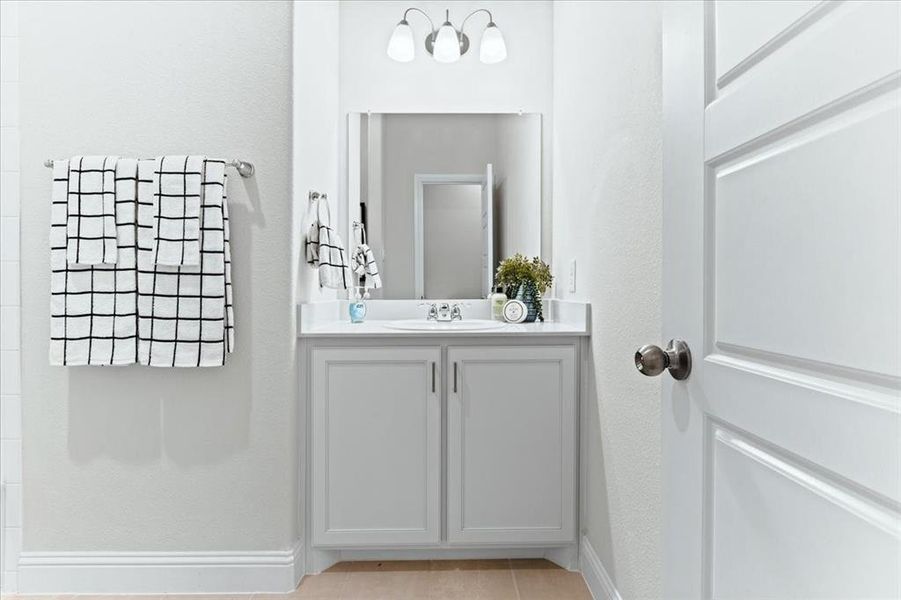 Furnished interior view inside a new home in Walden Pond West, Forney (Image 19).