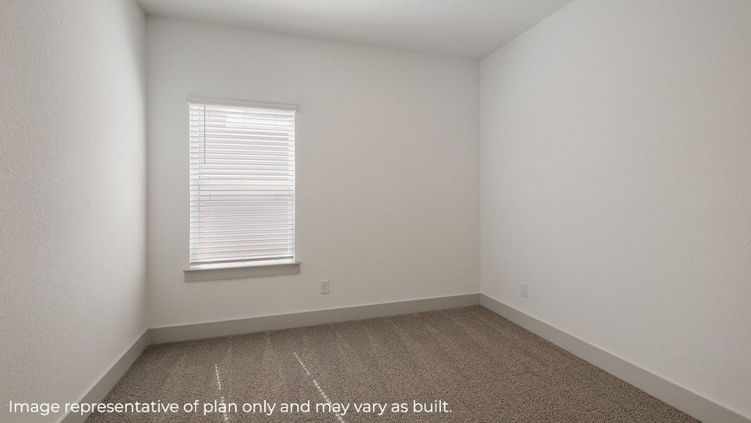 Representative unfurnished interior of a home built from the The Quincy by D.R. Horton in Steele Creek, Cibolo (Image 20).