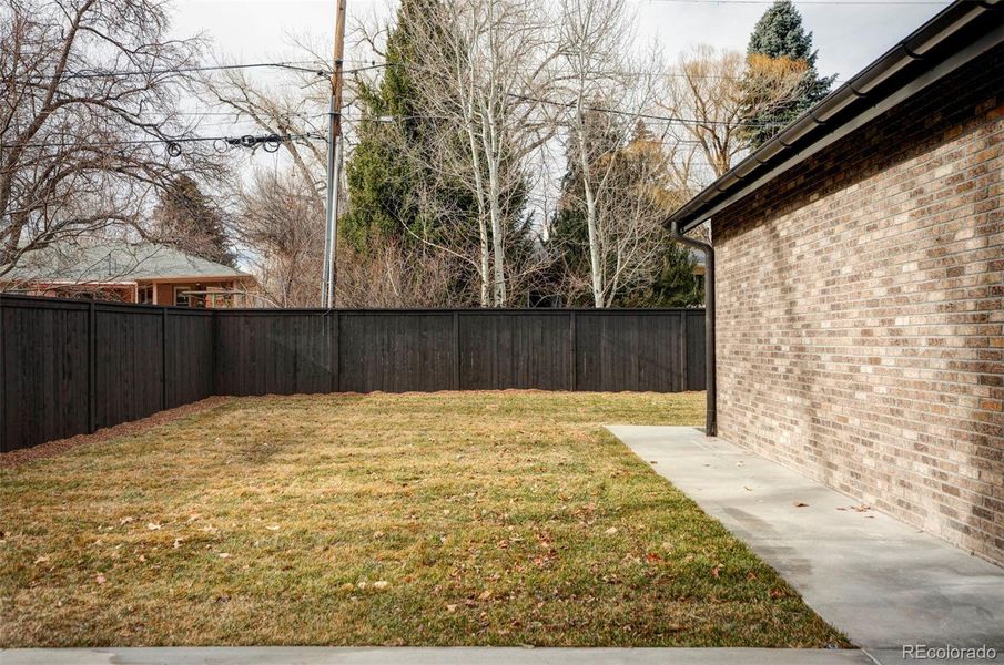 Exterior details and patio area of a home in , Denver (Image 27).