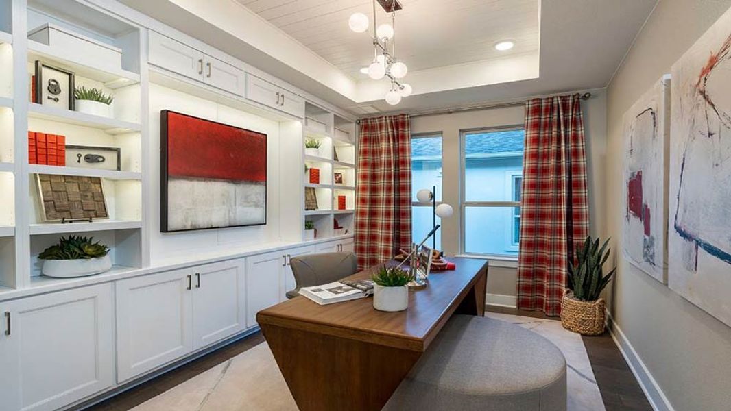 Representative furnished interior of a home built from the Bonita by Taylor Morrison in Avalon at Friendswood, Friendswood (Image 14).