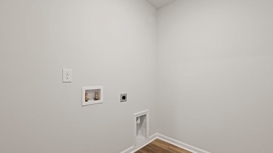 Representative unfurnished interior of a home built from the PENWELL by D.R. Horton in Carolina Groves, Moncks Corner (Image 30).