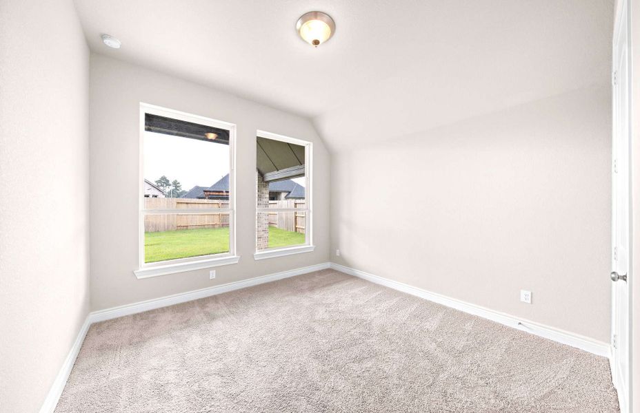 Spacious, unfurnished interior of a new home in Audubon 60′, Magnolia (Image 38).