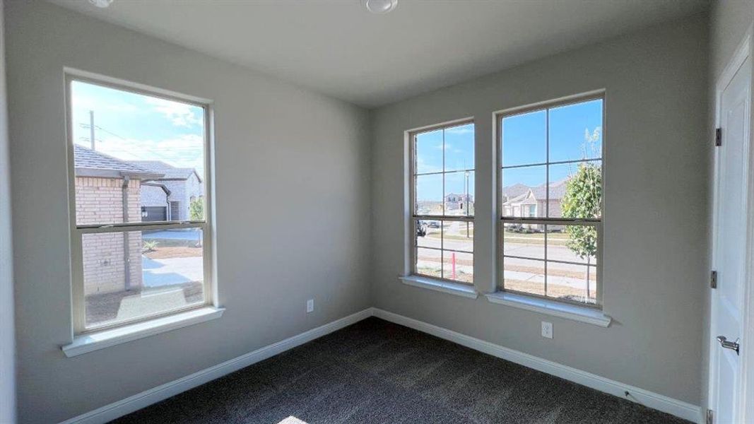 Spacious, unfurnished interior of a new home in Bluestem, Rhome (Image 15). Spacious, unfurnished interior of a new home in Bluestem, Rhome (Image 15).