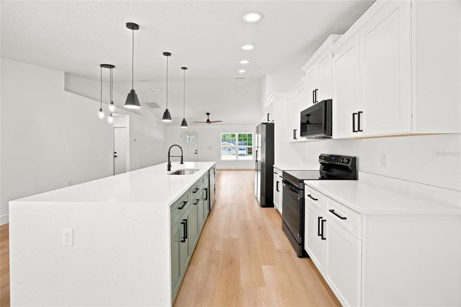 Furnished interior view inside a new home in , Summerfield (Image 13).