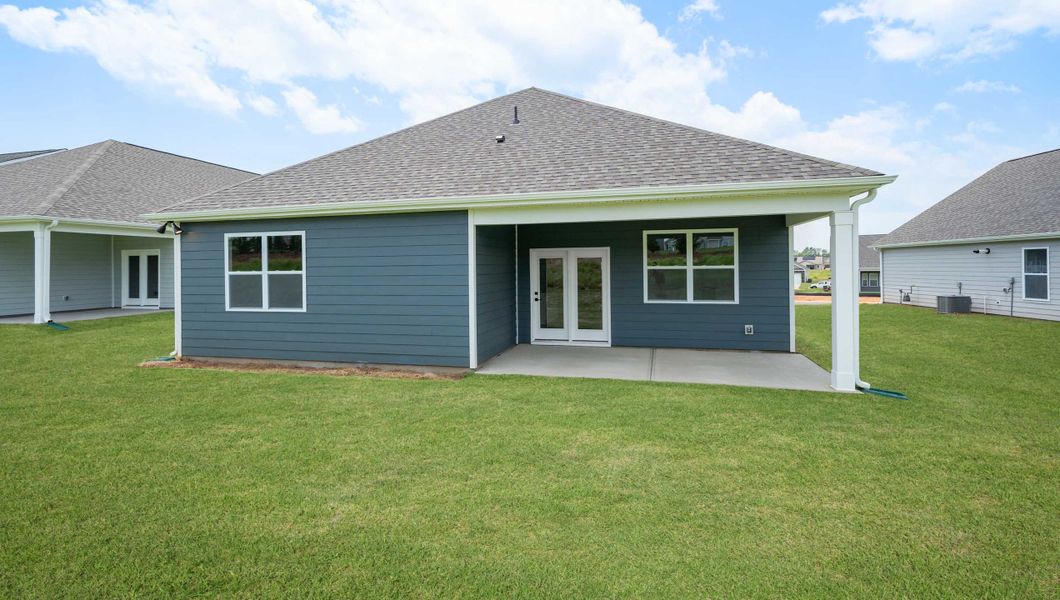 Front exterior of a new home in The Villas at Pine Valley, Boiling Springs, SC, highlighting curb appeal (Image 2).