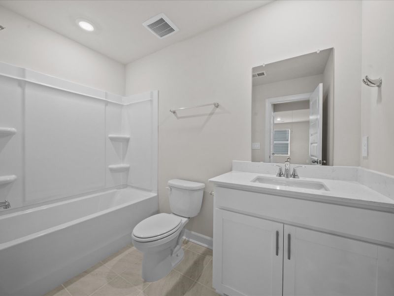 Furnished interior view inside a new home in Cedar Shoals – Heritage Collection, Piedmont (Image 8).