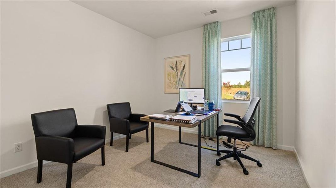 Furnished interior view inside a new home in Jackson Landing, Jefferson (Image 19).