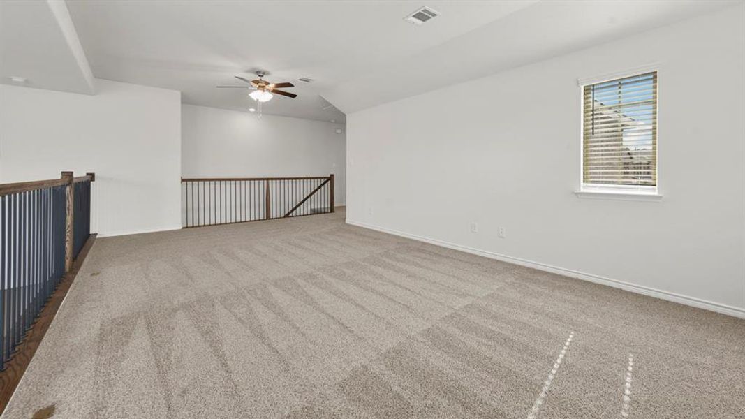 Spacious, unfurnished interior of a new home in Lilybrooke at Legacy Hills, Celina (Image 23). Spacious, unfurnished interior of a new home in Lilybrooke at Legacy Hills, Celina (Image 23).