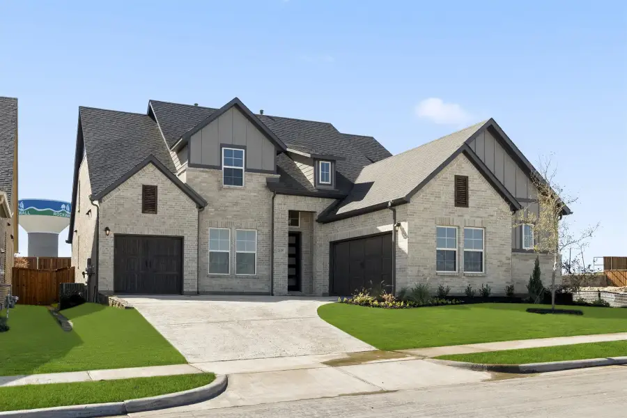 Representative exterior photo of a completed home built from the Alexander - 60 Ft Home Site by Rockwell Homes in Nelson Lake Estates, Rockwall, TX (Image 30).