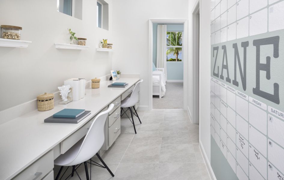 Representative furnished interior of a home built from the Biscayne Bay by Mattamy Homes in Tradition, Port St. Lucie (Image 15).