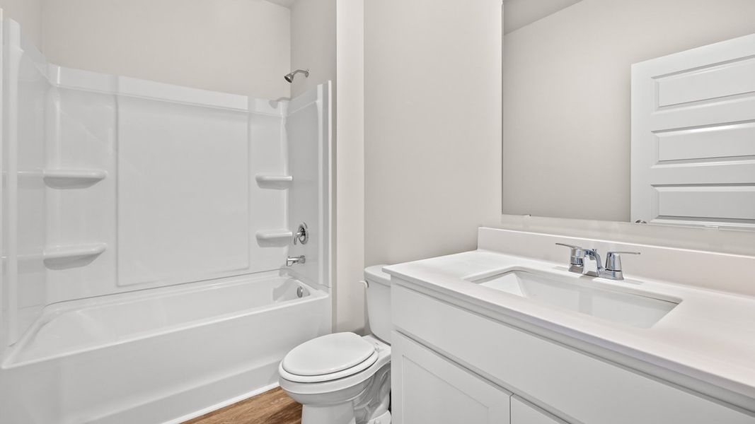 Representative furnished interior of a home built from the Cali by D.R. Horton in Poplar Preserve, Newnan (Image 3).