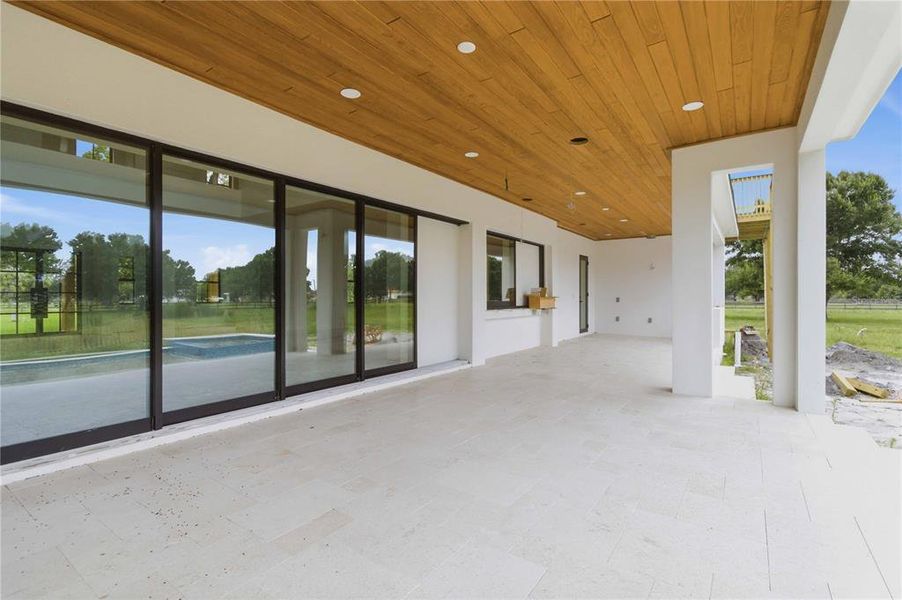 Exterior details and patio area of a home in , Sarasota (Image 18).