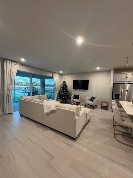 Furnished interior view inside a new home in , Parrish (Image 8).