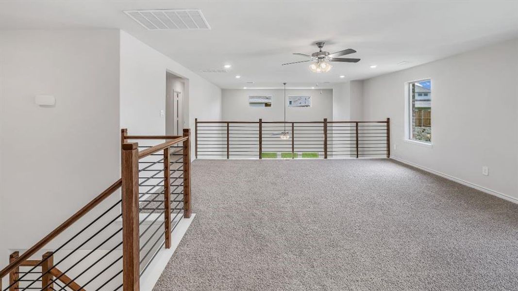 Spacious, unfurnished interior of a new home in The Landing at Hidden Lakes, McKinney (Image 18). Spacious, unfurnished interior of a new home in The Landing at Hidden Lakes, McKinney (Image 18).