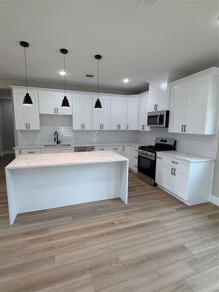 Furnished interior view inside a new home in , Spring (Image 4). Furnished interior view inside a new home in , Spring (Image 4).