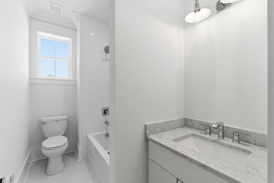 Furnished interior view inside a new home in , Mount Pleasant (Image 38).