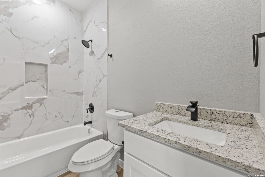 Furnished interior view inside a new home in , San Antonio (Image 10).