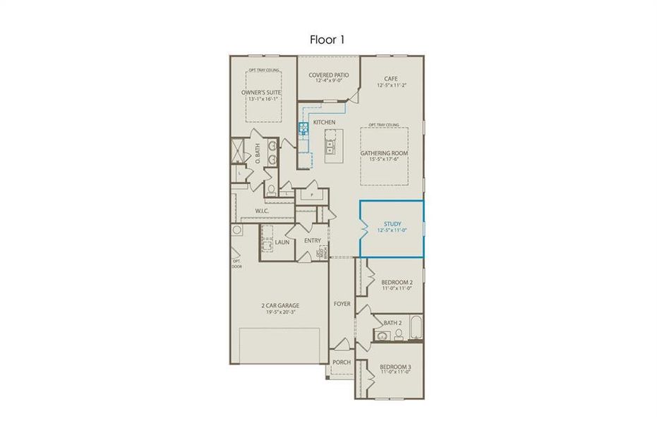 The Orchard Floor Plan